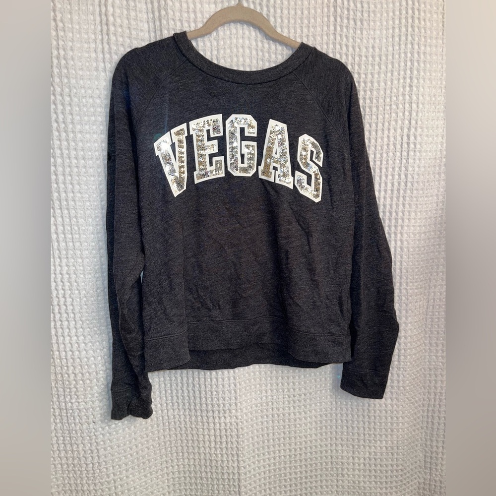 PINK Victoria's Secret Dark Gray Top